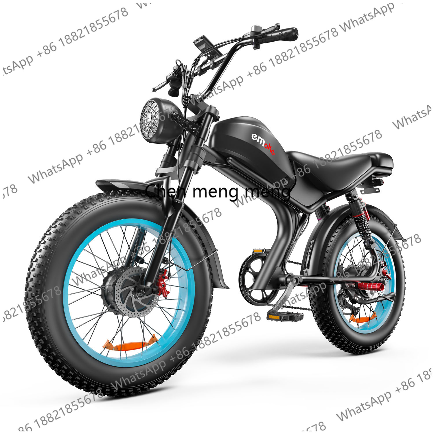 Dual Motor Electric Motorcycle Frame - 20-Inch Single & Dual Motor Electric