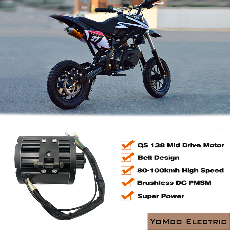 17inch QS138 4000W Peak 12000W - đánh giá và giá 72V 12000W Electric Dirt Bike