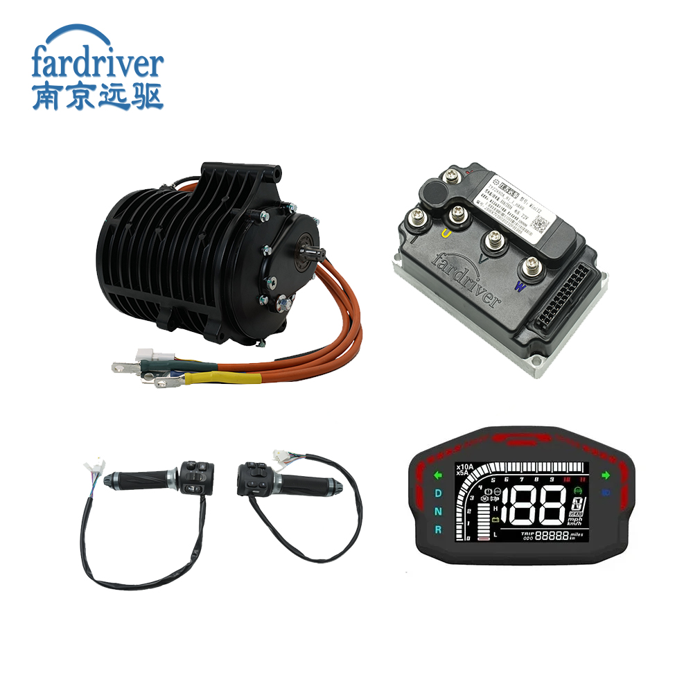 QSMOTOR 138 3000W V3 70H 5500W - đánh giá và giá Mid Drive Motor Kit 72V 3000W
