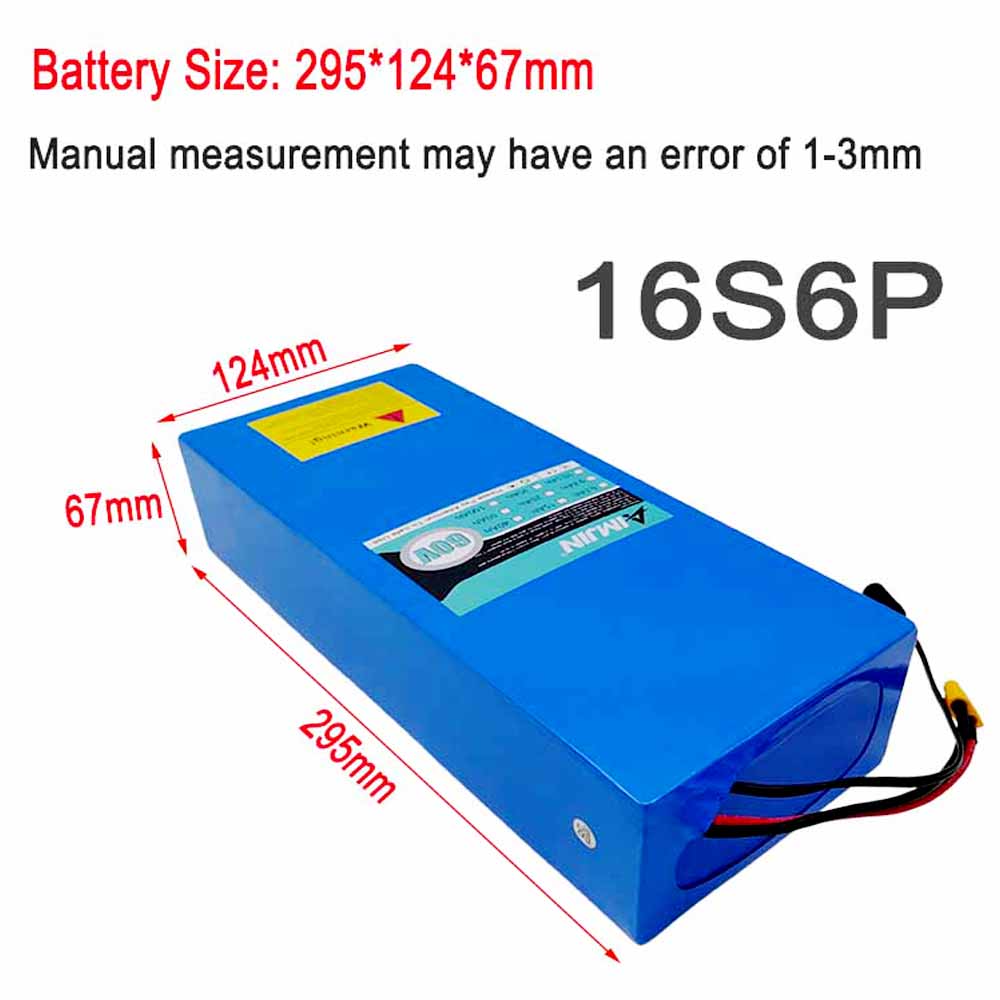 Built-in BMS 18650 16S6P 60V 3 - đánh giá và giá 60V 30Ah Electric Scooter Battery