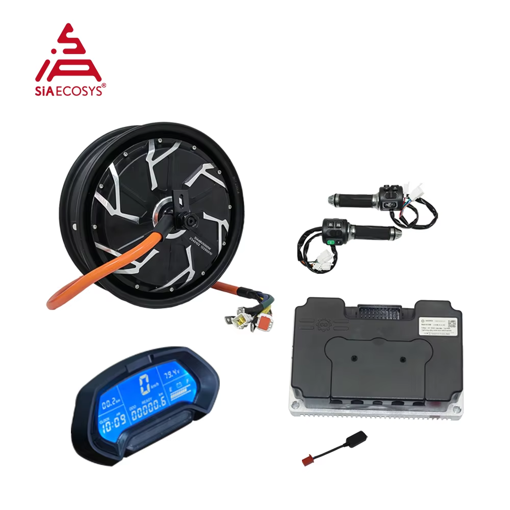 QS Motor 12*3.5inch 5000W V4 7 - đánh giá và giá Electric Motorcycle Conversion Kit 72V